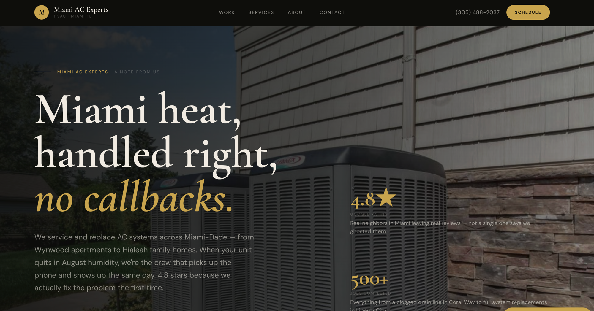 Generated site preview